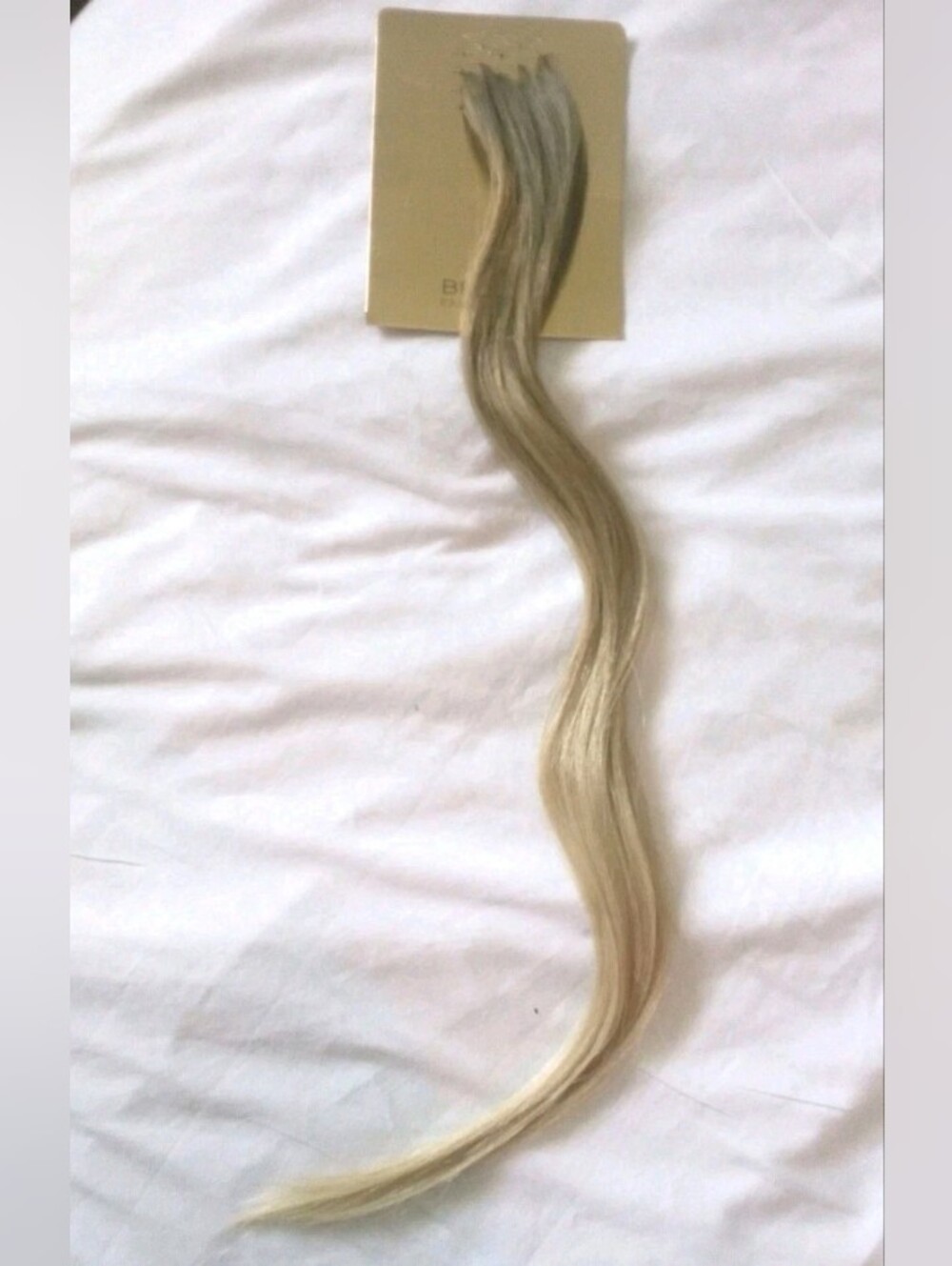 Bellami 22" Ash Brown/ Golden Blonde Rooted K-tip Hair Extensions